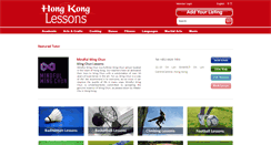 Desktop Screenshot of hongkonglessons.com